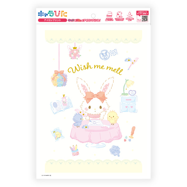 ウィッシュミーメル アイロンプリントシート A4サイズ