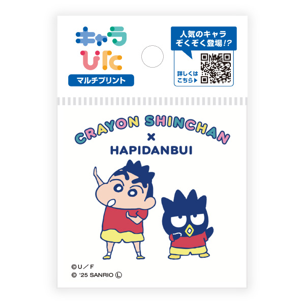 クレヨンしんちゃん×サンリオキャラクターズ マルチプリントシート ミニサイズ