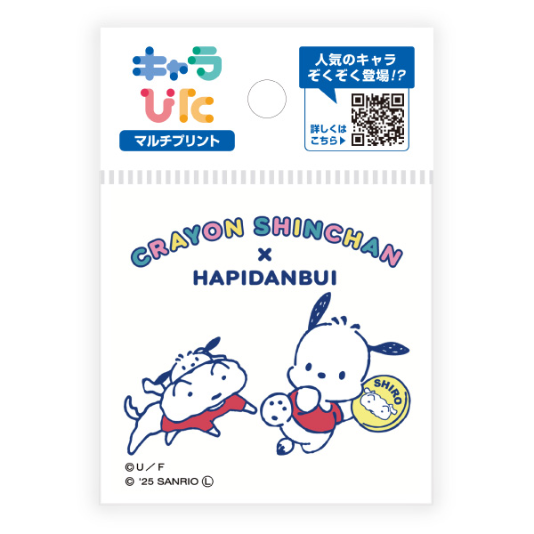 クレヨンしんちゃん×サンリオキャラクターズ マルチプリントシート ミニサイズ