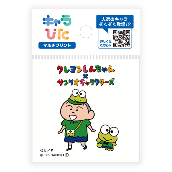 クレヨンしんちゃん×サンリオキャラクターズ マルチプリントシート ミニサイズ